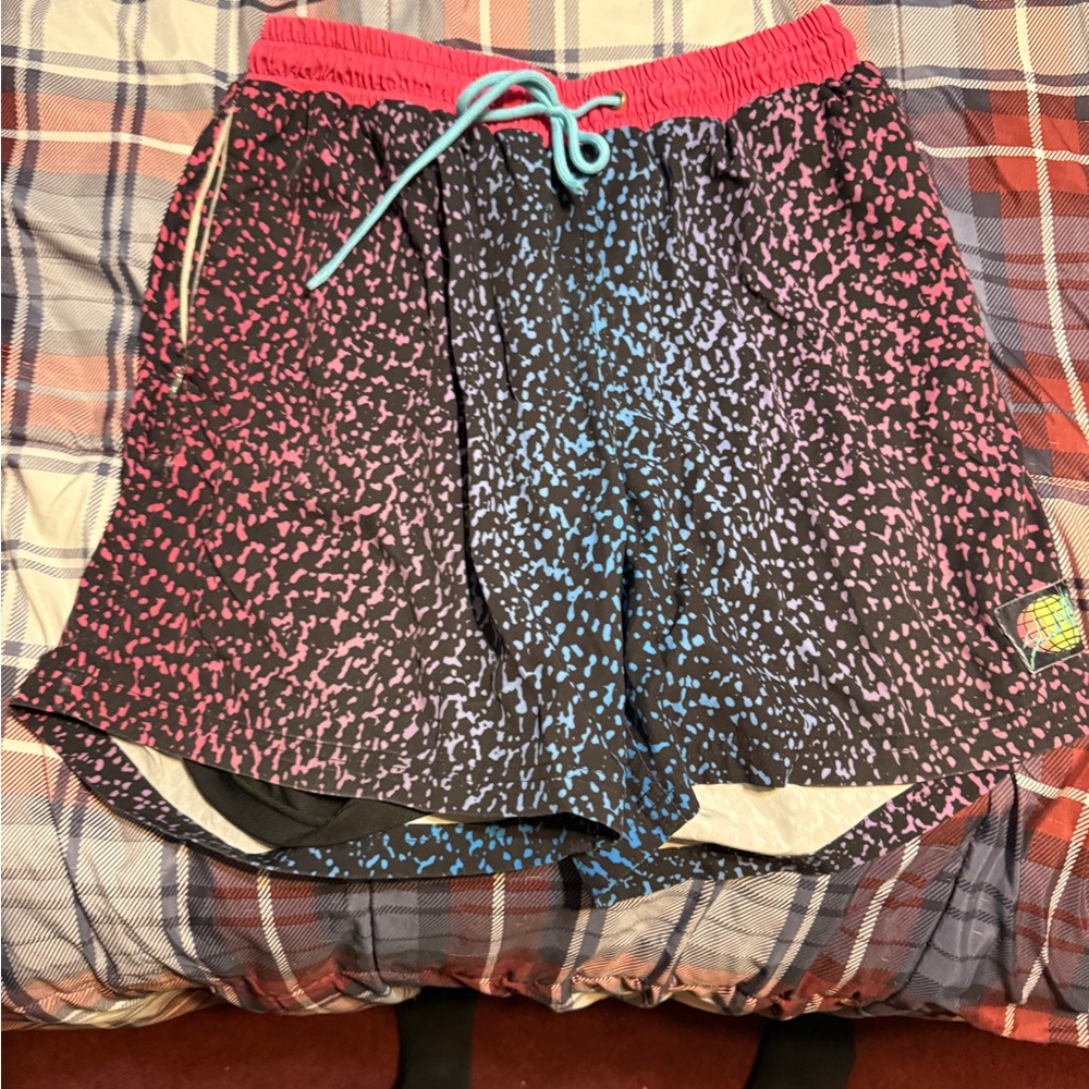 Stylish Multicolor Athletic Shorts for Men